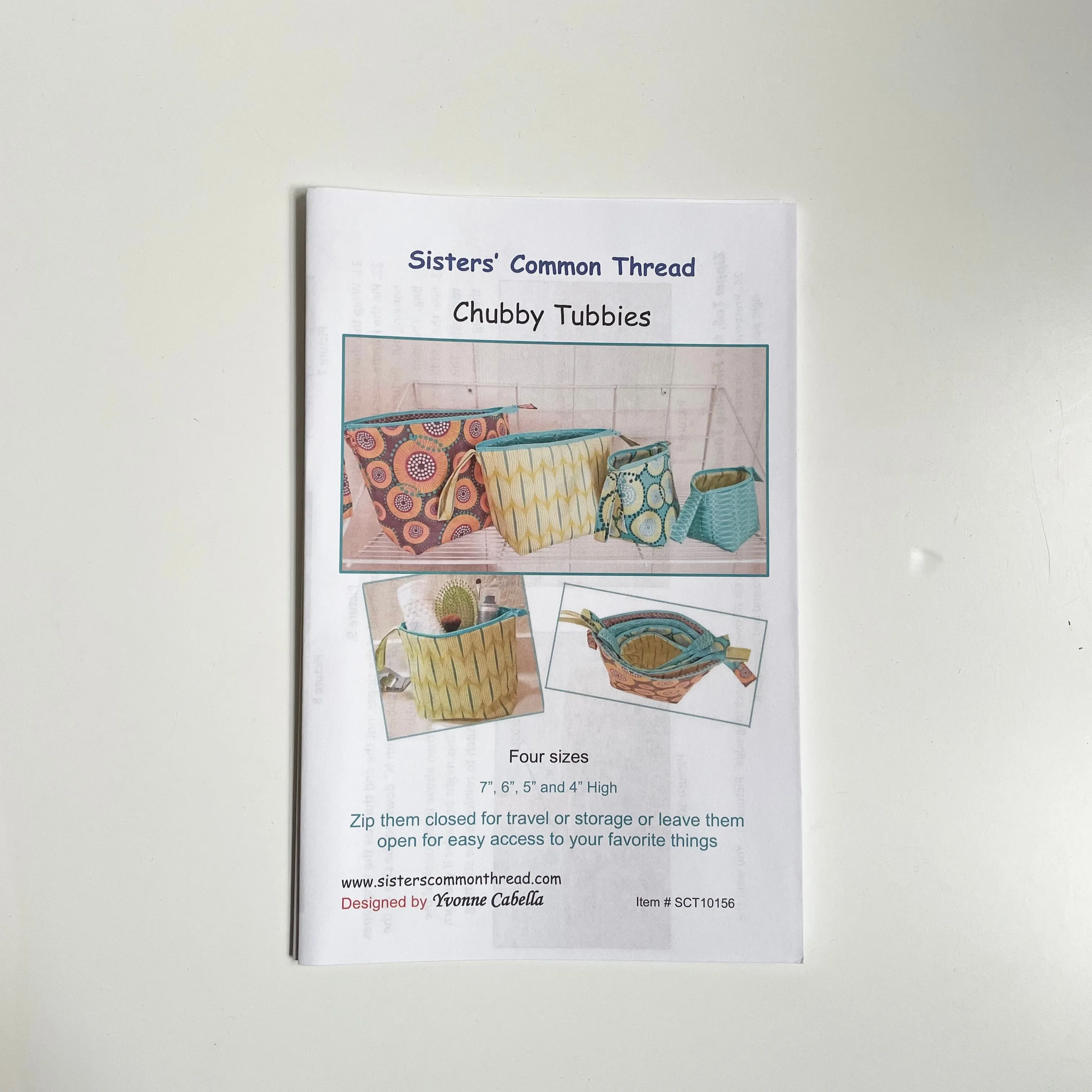 Sisters' Common Thread : Chubby Tubbies Bag