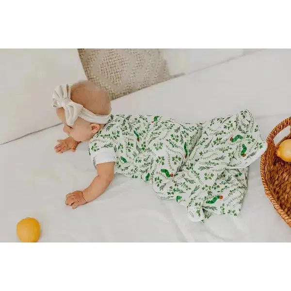 Sleeveless Bamboo Sleep Bag 0.6 Tog -  Eric Carle Herb Garden