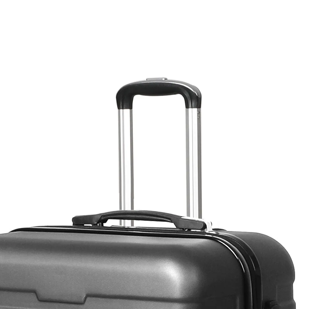 Slimbridge 3PC Luggage sets Suitcase Dark Grey