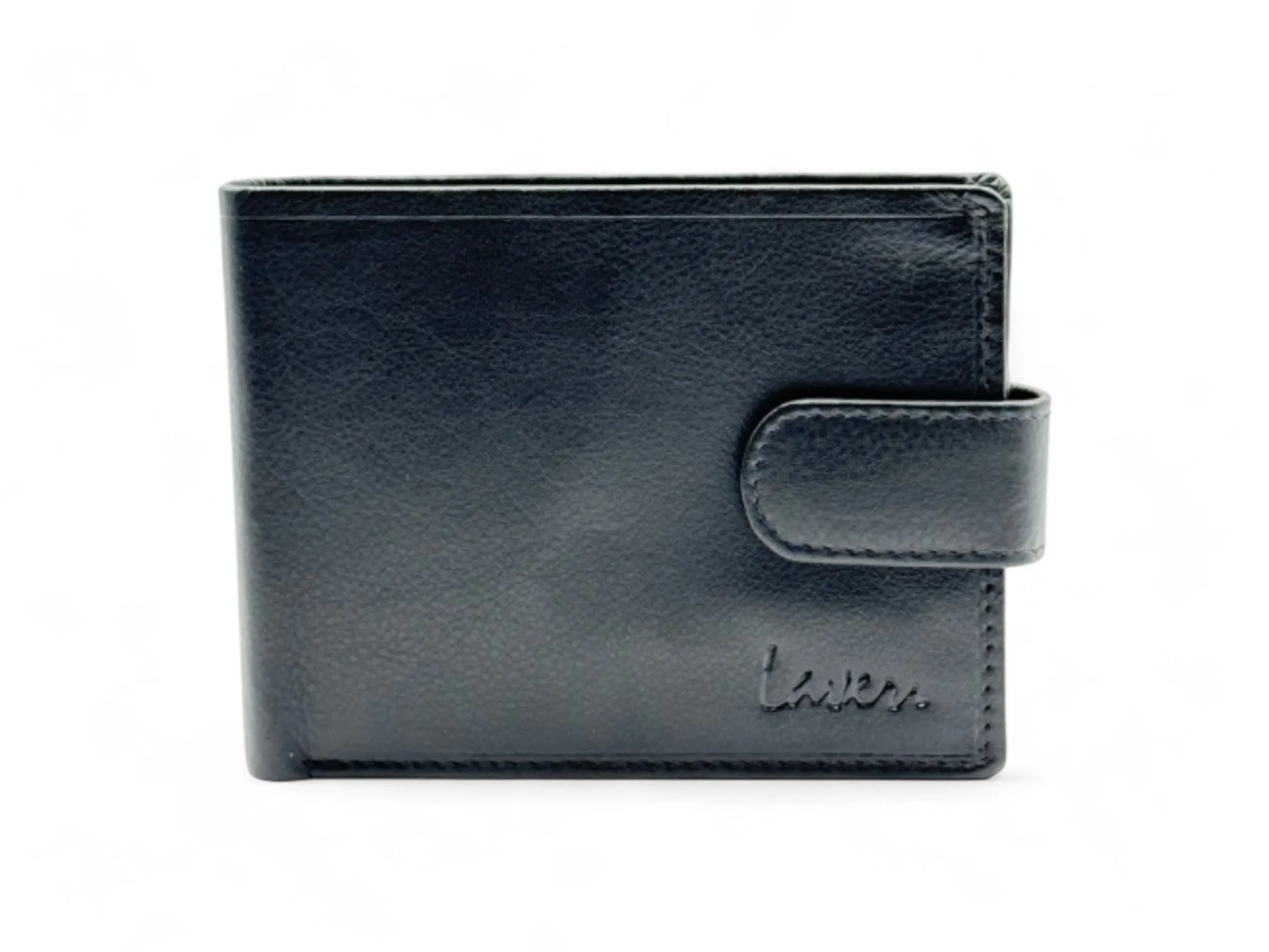 Smooth Premium 16 Card Billfold RFID Wallet With Loop #1001L