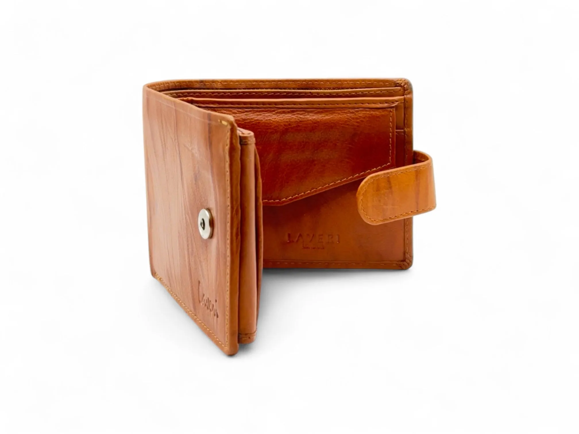 Smooth Premium 18 Card Billfold RFID Wallet | Coin Pocket & Loop #1013CL