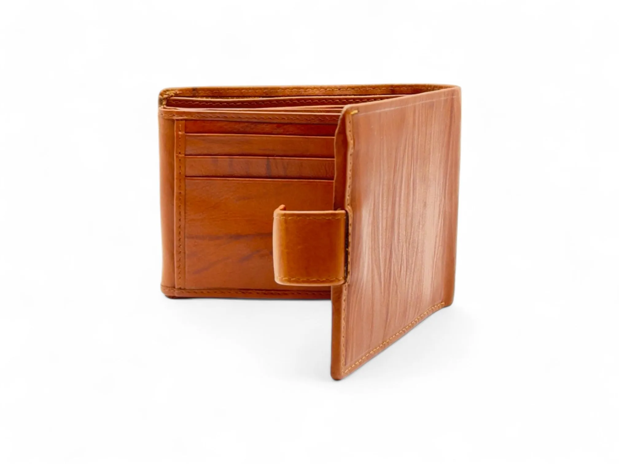 Smooth Premium 18 Card Billfold RFID Wallet | Coin Pocket & Loop #1013CL
