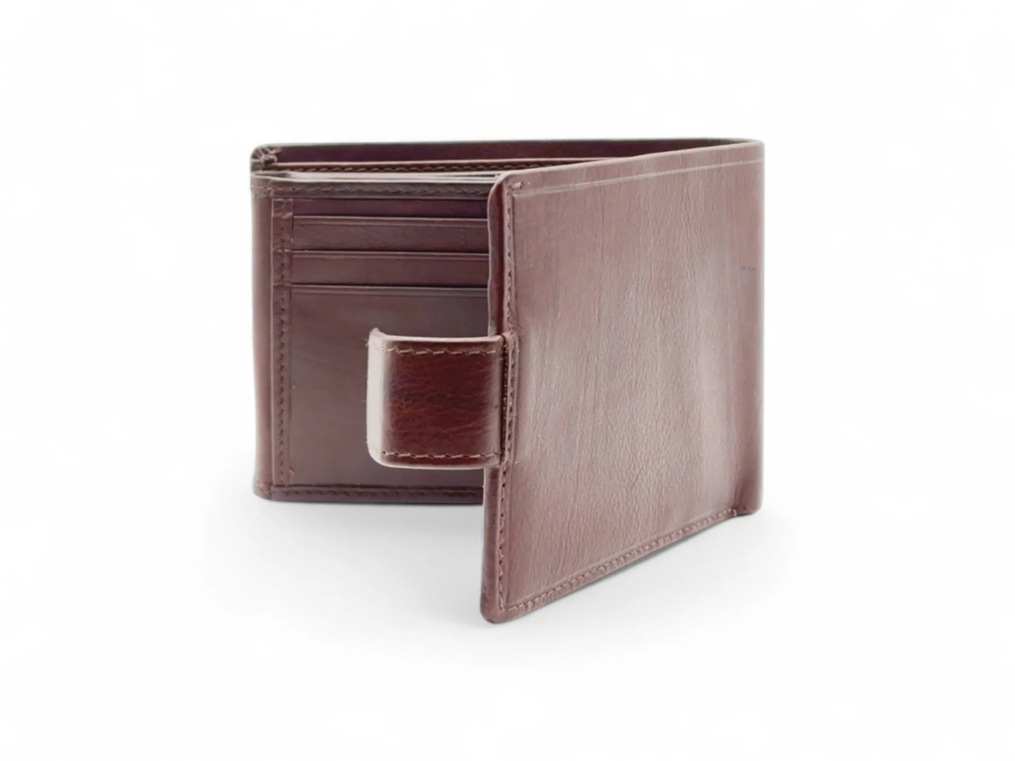 Smooth Premium 18 Card Billfold RFID Wallet | Coin Pocket & Loop #1013CL