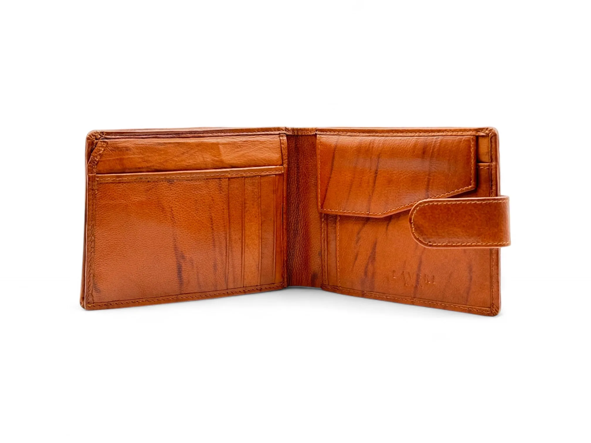 Smooth Premium 18 Card Billfold RFID Wallet | Coin Pocket | Loop #1886CL