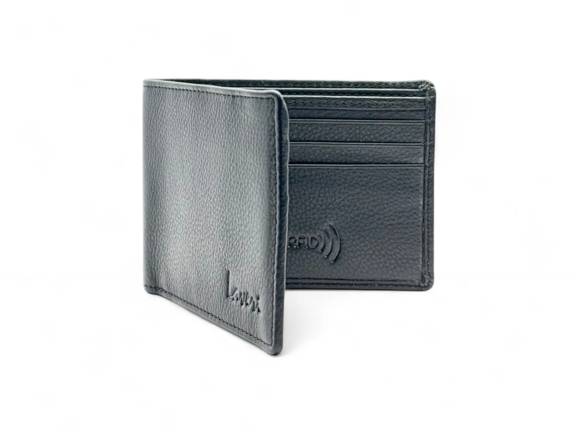 Smooth Premium 8 Card Billfold RFID Wallet #1727