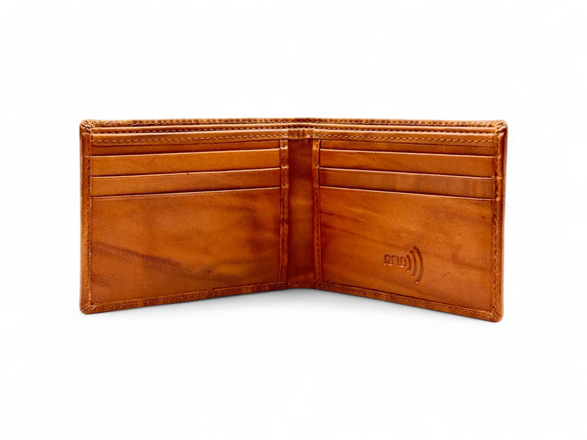 Smooth Premium 8 Card Billfold RFID Wallet #1727