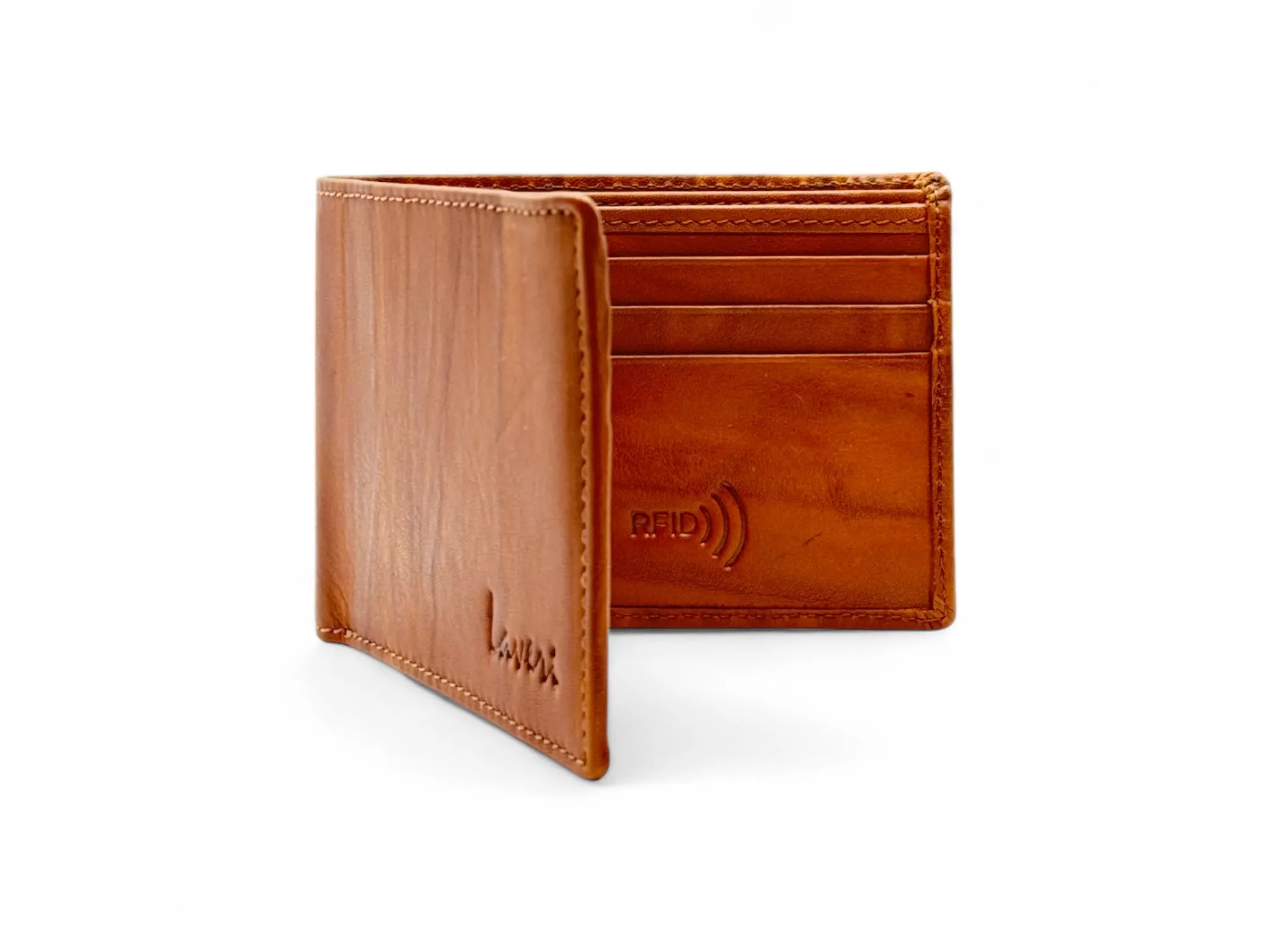 Smooth Premium 8 Card Billfold RFID Wallet #1727