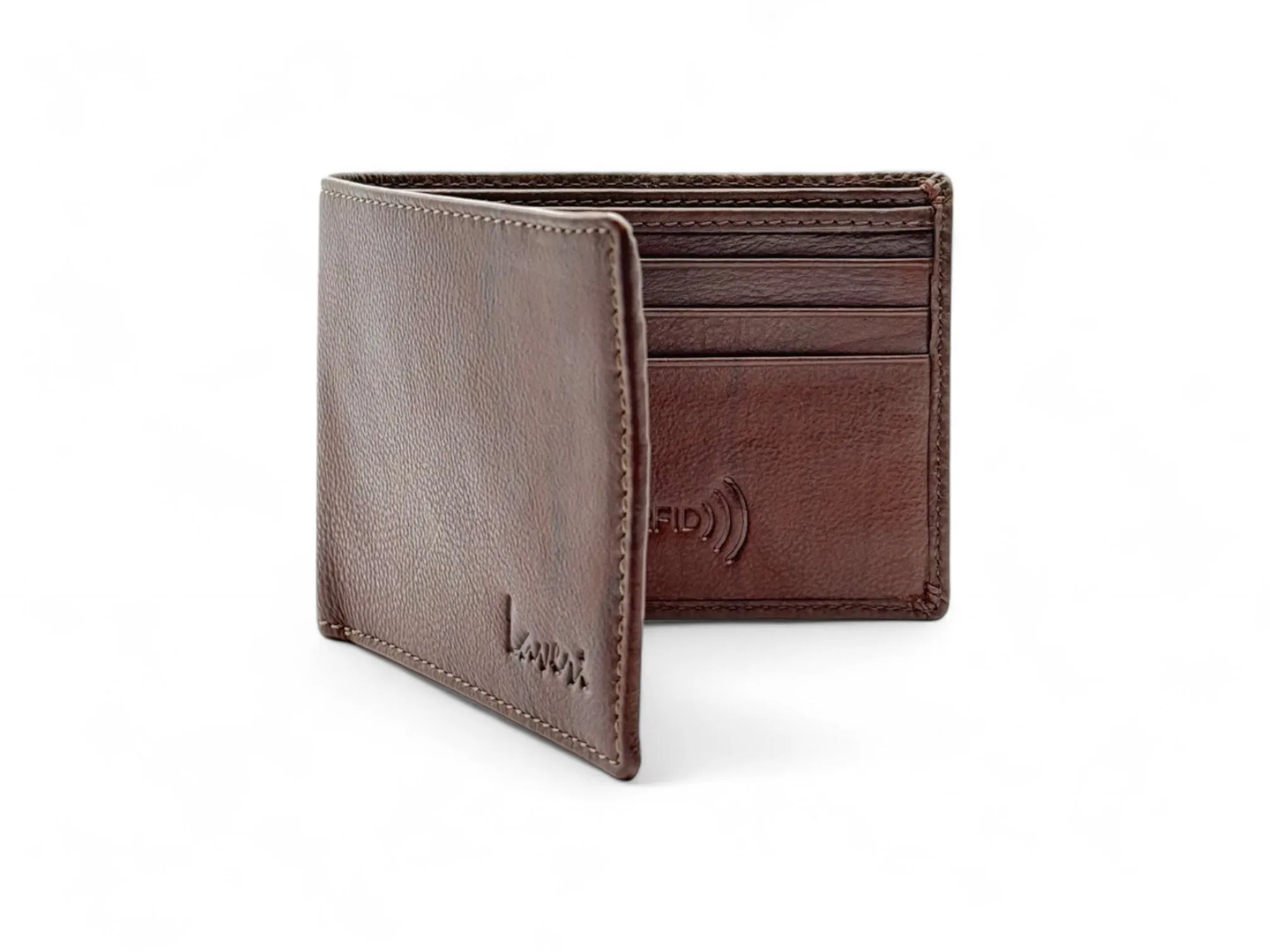 Smooth Premium 8 Card Billfold RFID Wallet #1727