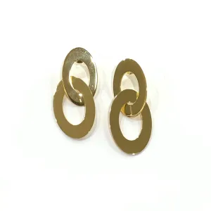 Sovereigns Fashion Mood earrings Ottone Gold Finish 24kt J4885