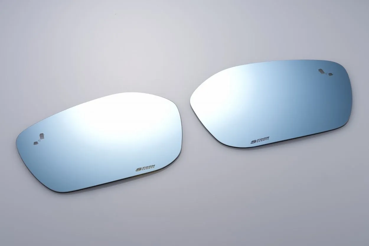 Spoon Blue Wide Door Mirror Set - Civic FE1,FL5