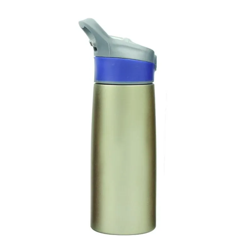 Sports Water Bottle With Push Button Straw (750ml)