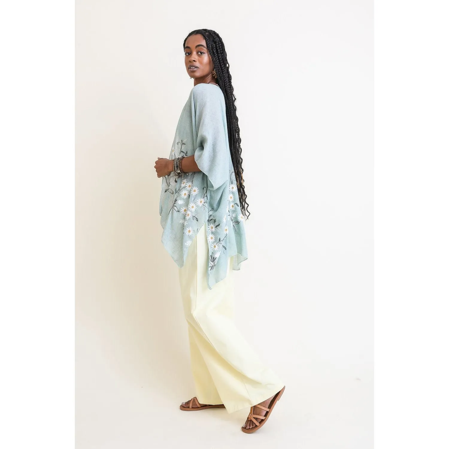 Spring Daisy Kimono