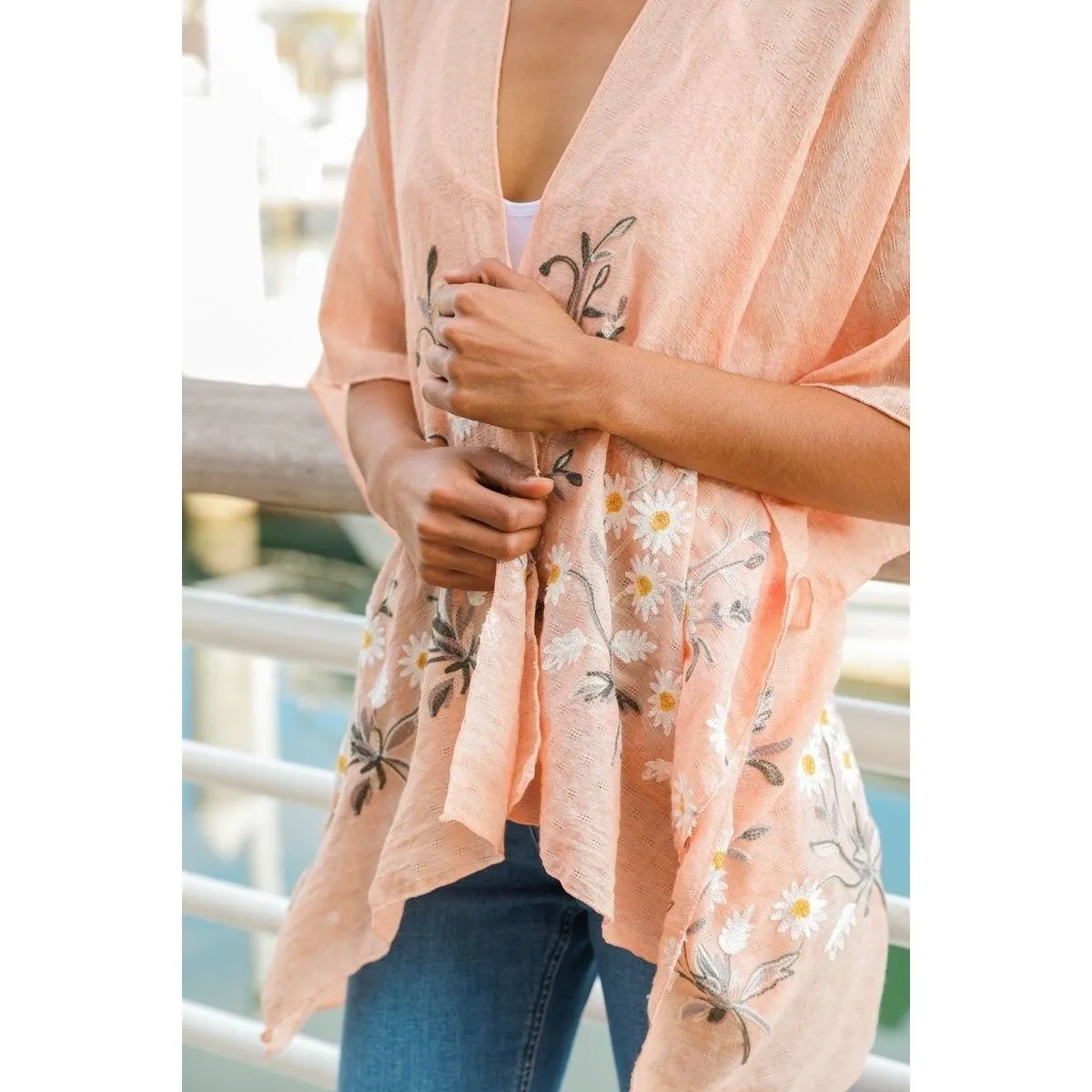 Spring Daisy Kimono