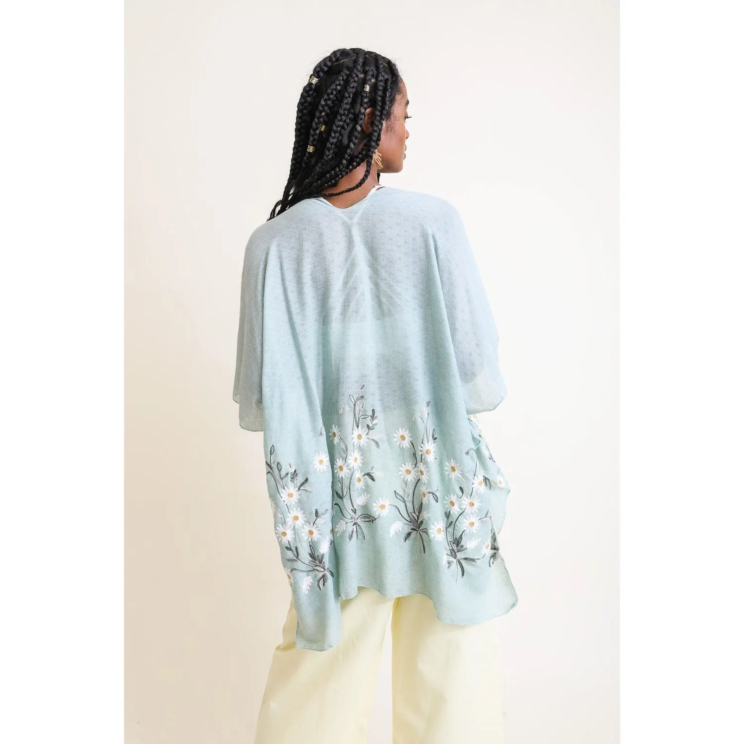 Spring Daisy Kimono