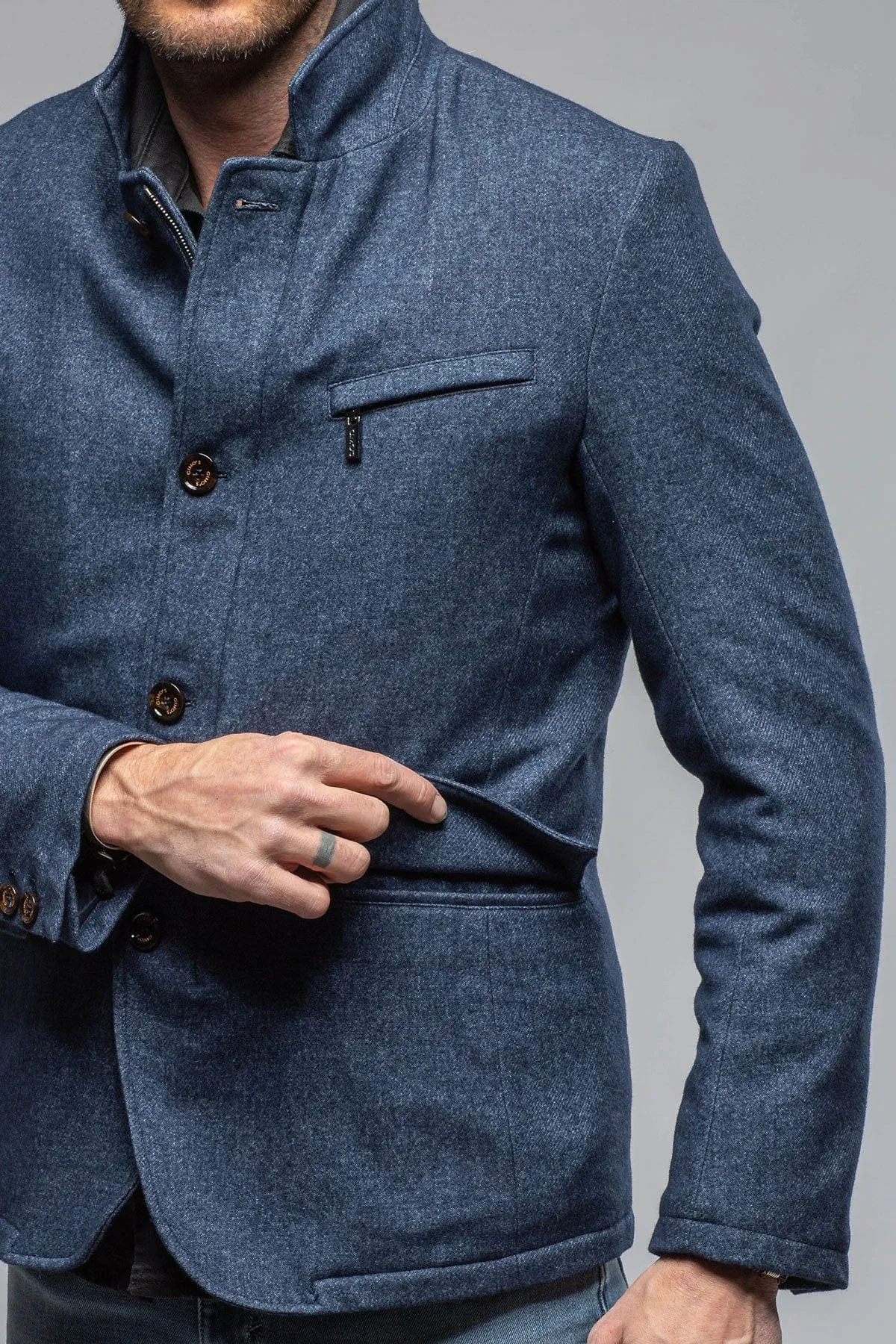 St. Andrews Wool Knit Jacket