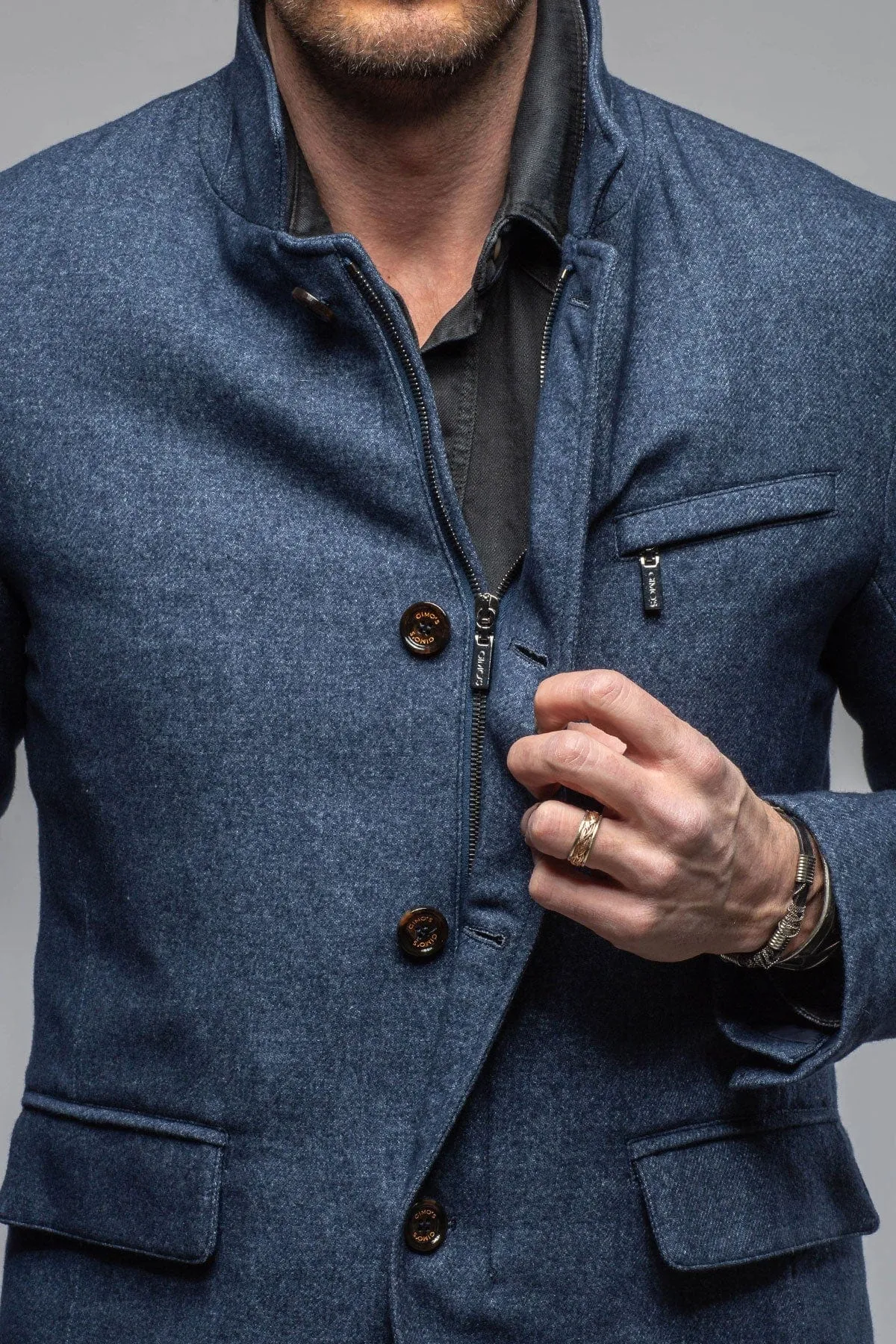 St. Andrews Wool Knit Jacket