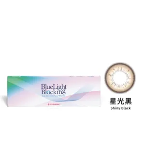 STAR SHINE BLUE LIGHT BLOCKING # STARLIGHT BLACK(DAILY/ 10P)