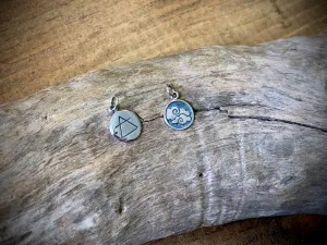 Sterling Four Elements Air Charm
