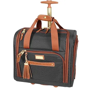 Steve Madden Designer 15 Inch Carry on Suitcase- Small Weekender