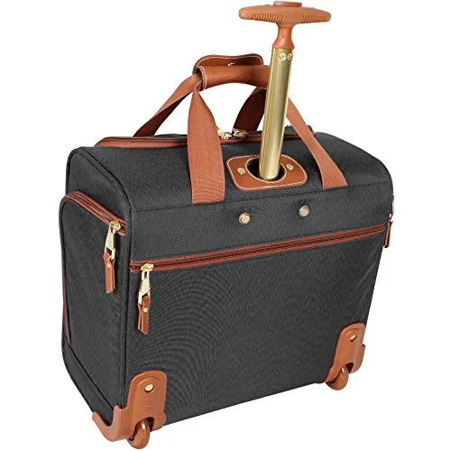 Steve Madden Designer 15 Inch Carry on Suitcase- Small Weekender