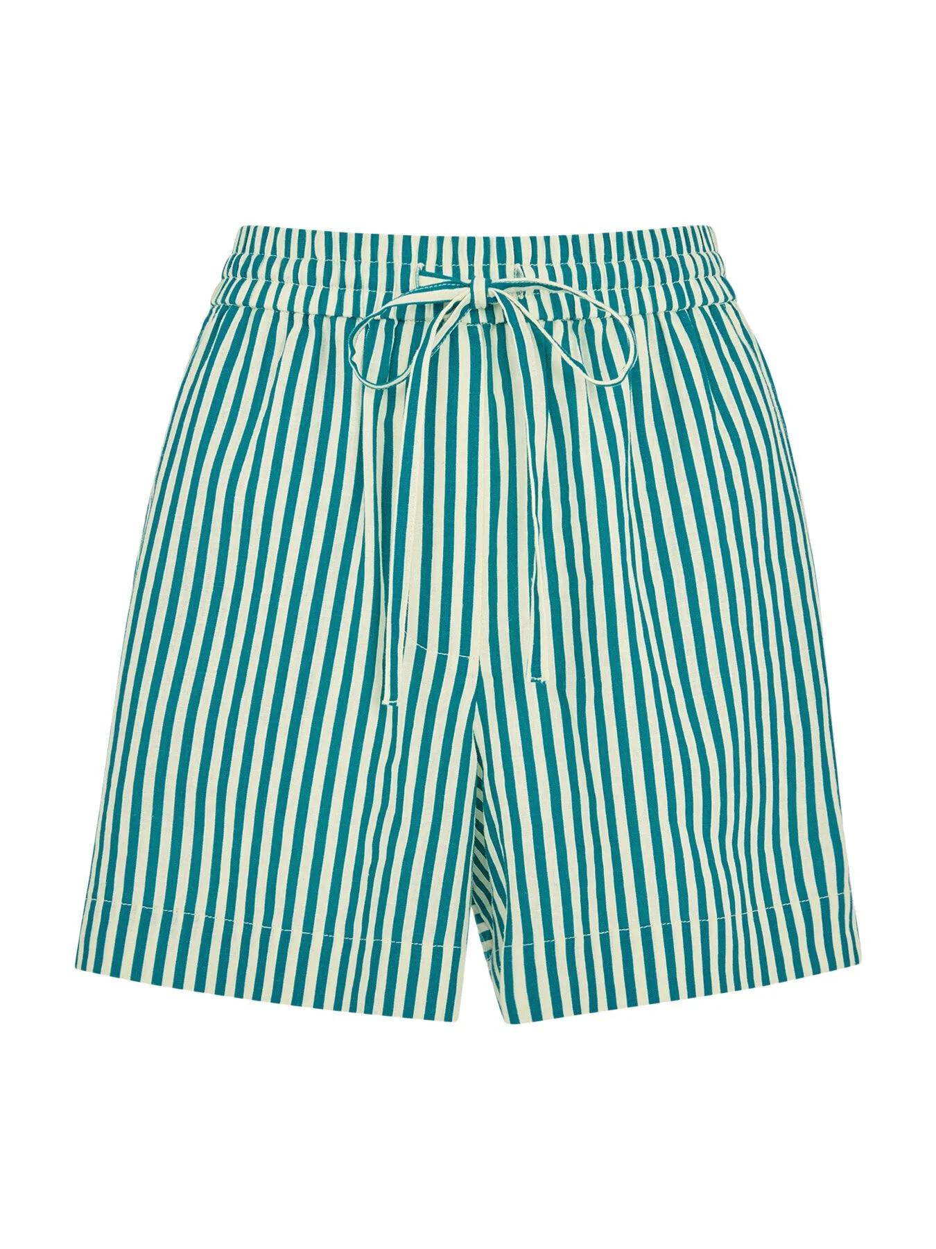 Stripe Linen Blend Short