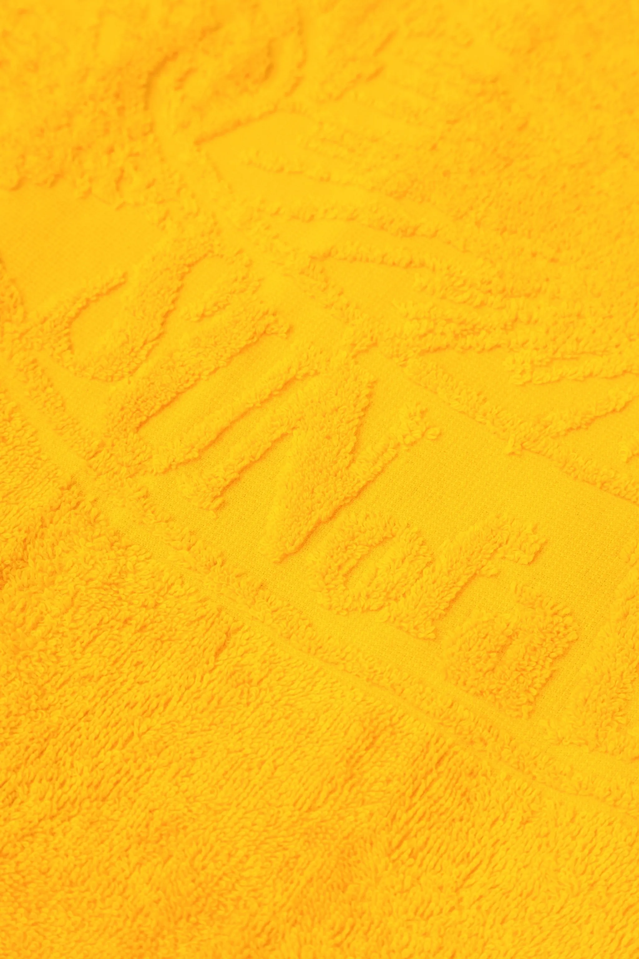 Super Yellow | Kids' Monochrome Beach Towel