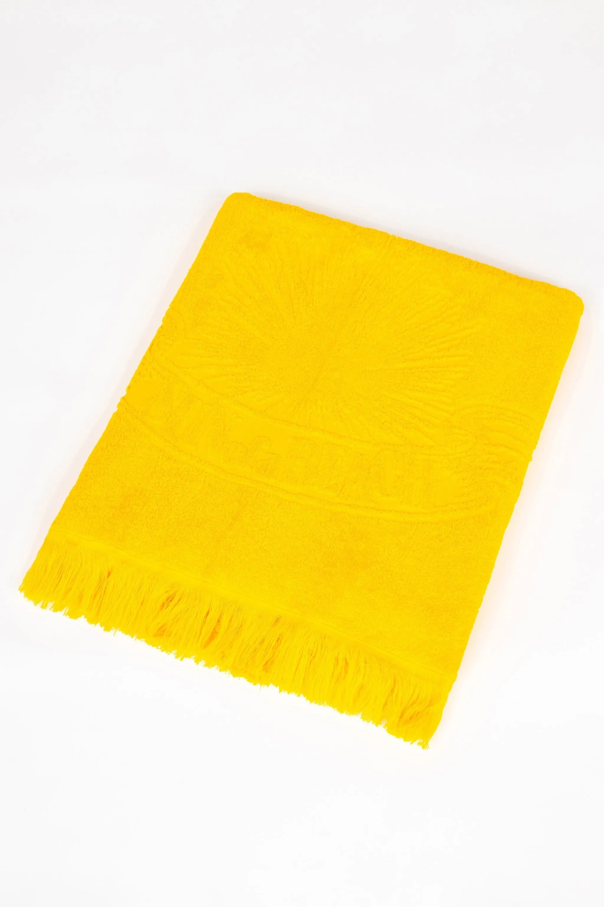 Super Yellow | Kids' Monochrome Beach Towel