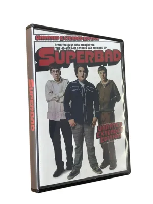 Superbad CD Cases With Mylar Bag 3.5 Grams