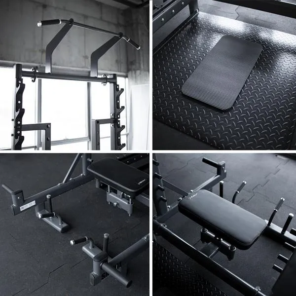 Suport Multifunctional HMS SMP01, cu Platforma pentru Ridicare Greutati