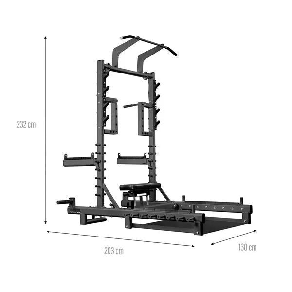 Suport Multifunctional HMS SMP01, cu Platforma pentru Ridicare Greutati