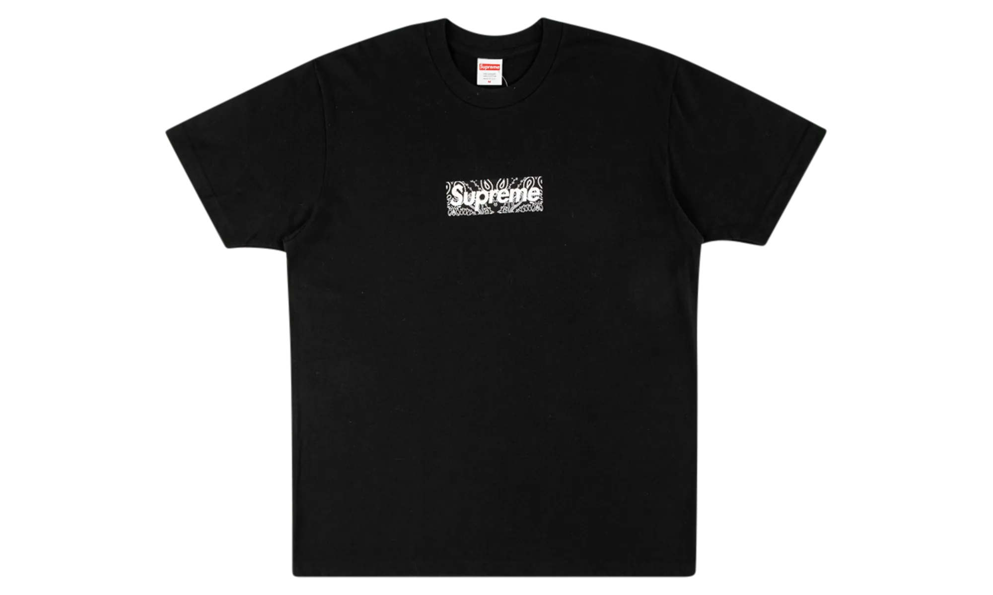 Supreme “Bandana Box Logo” Tee Black