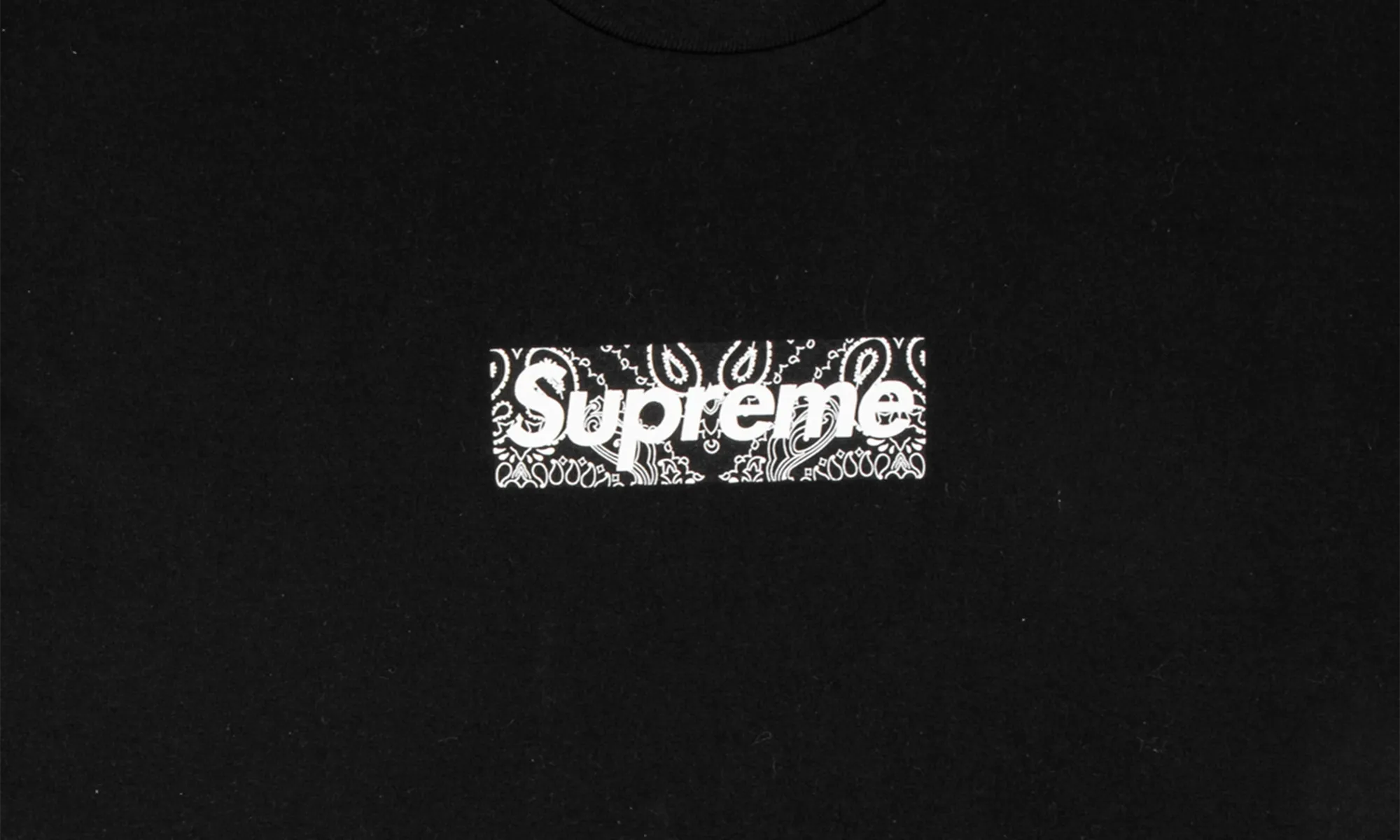 Supreme “Bandana Box Logo” Tee Black