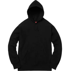 Supreme Embossed Logo Hoodie- Black