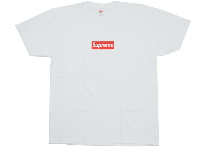 Supreme "20th Anniversary Box Logo" Tee White Size L Pre-owned