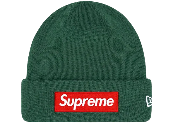 Supreme "Box Logo" Beanie Dark Pine