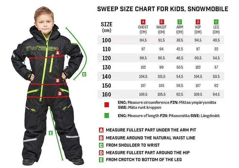 Sweep Youth Razor Insulated Monosuit