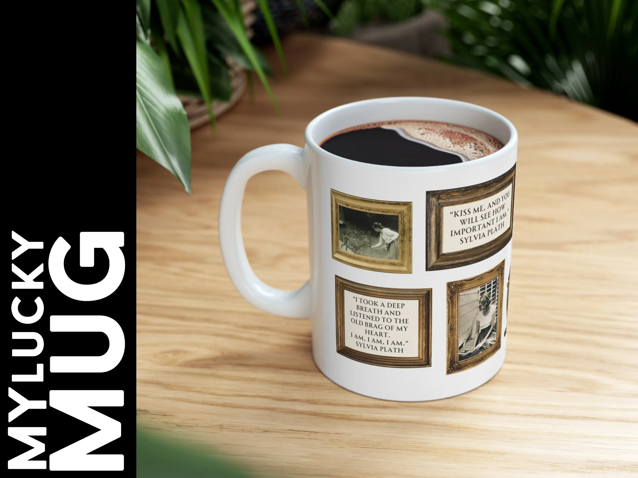 Sylvia Plath Gallery Mug