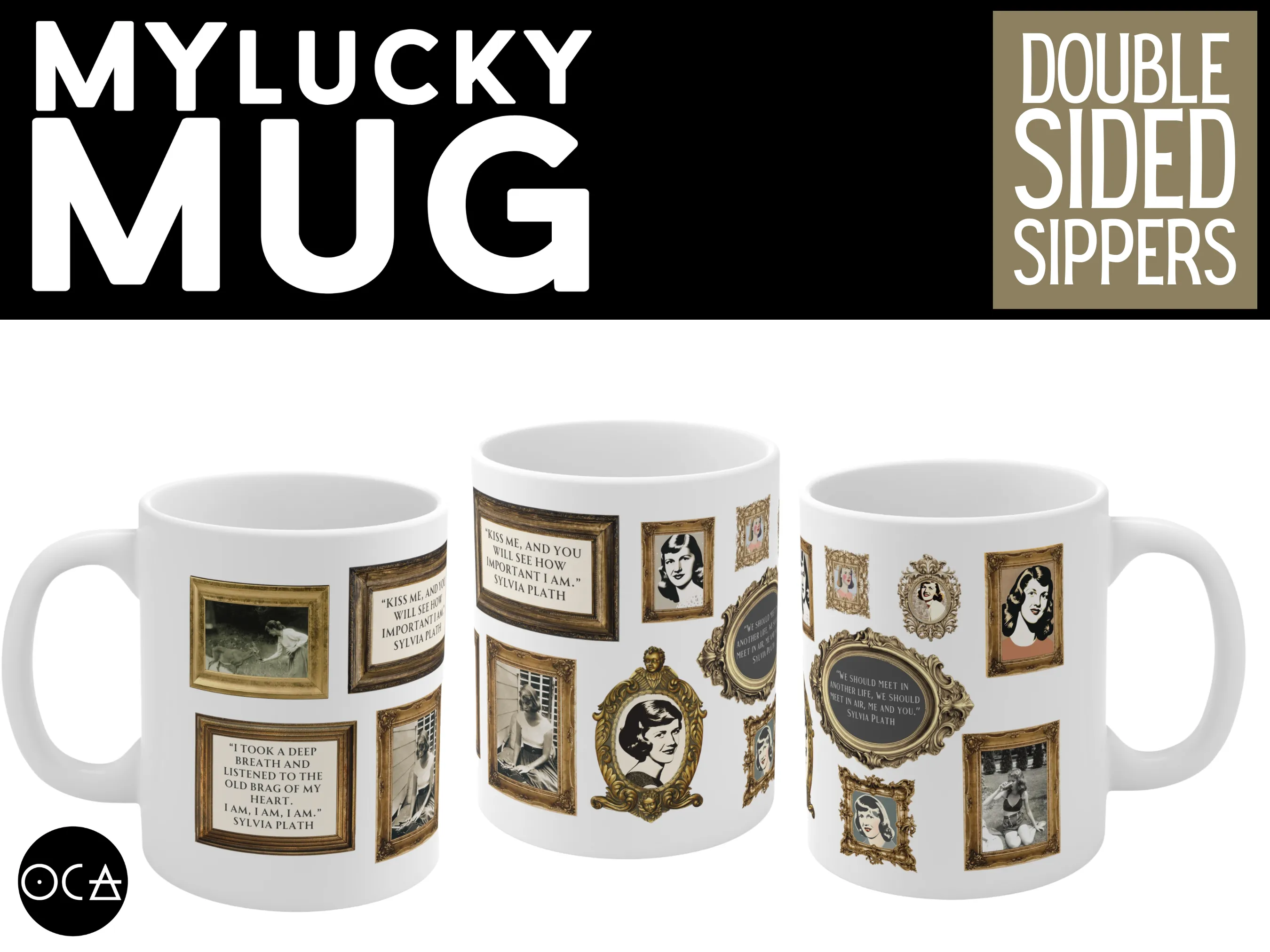 Sylvia Plath Gallery Mug