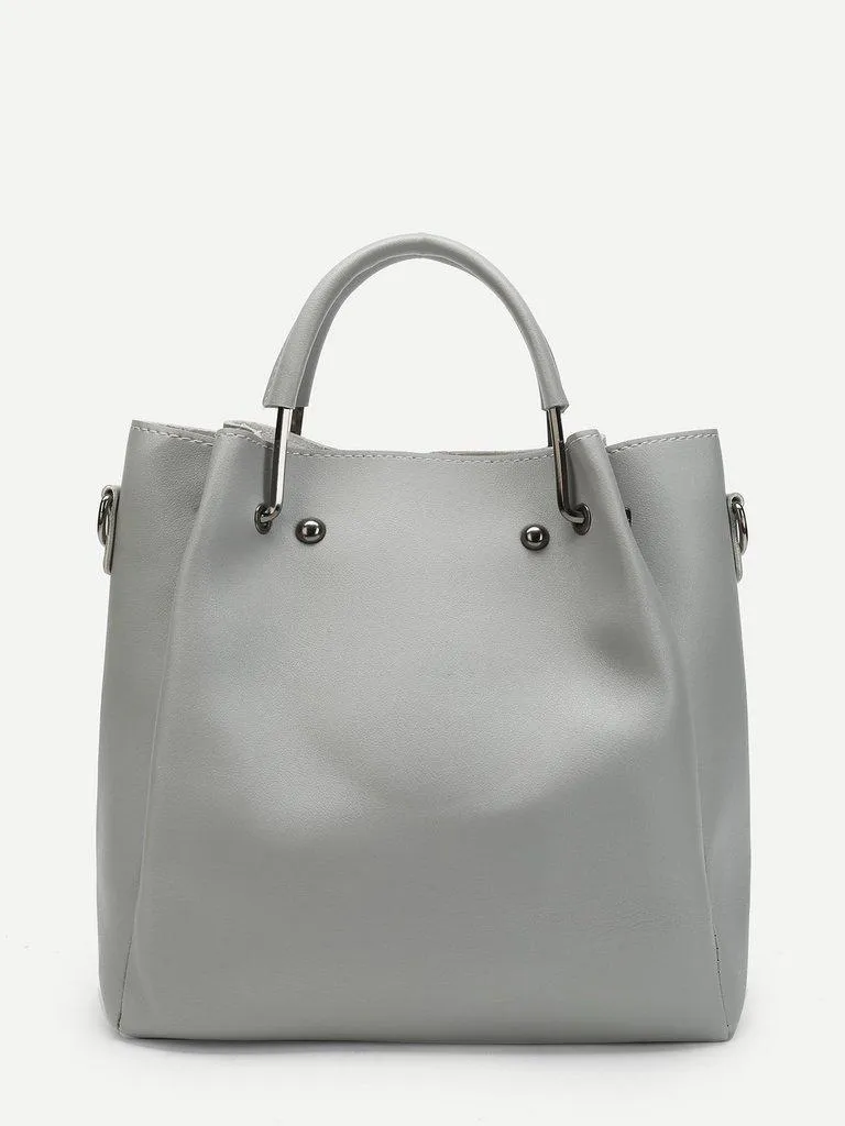 Tassel Charm Tote Bag 3pcs