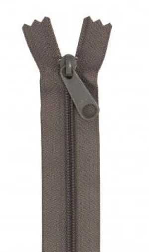 Taupe 24" Zipper