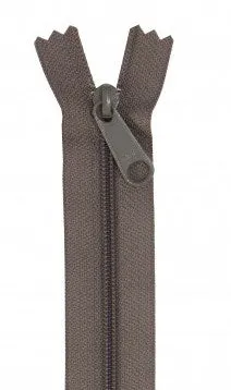 Taupe 24" Zipper