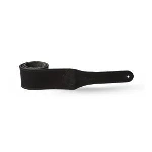 Taylor 300 Series Gemstone Guitar Strap, Sanded Suede, Black, 2.5inch