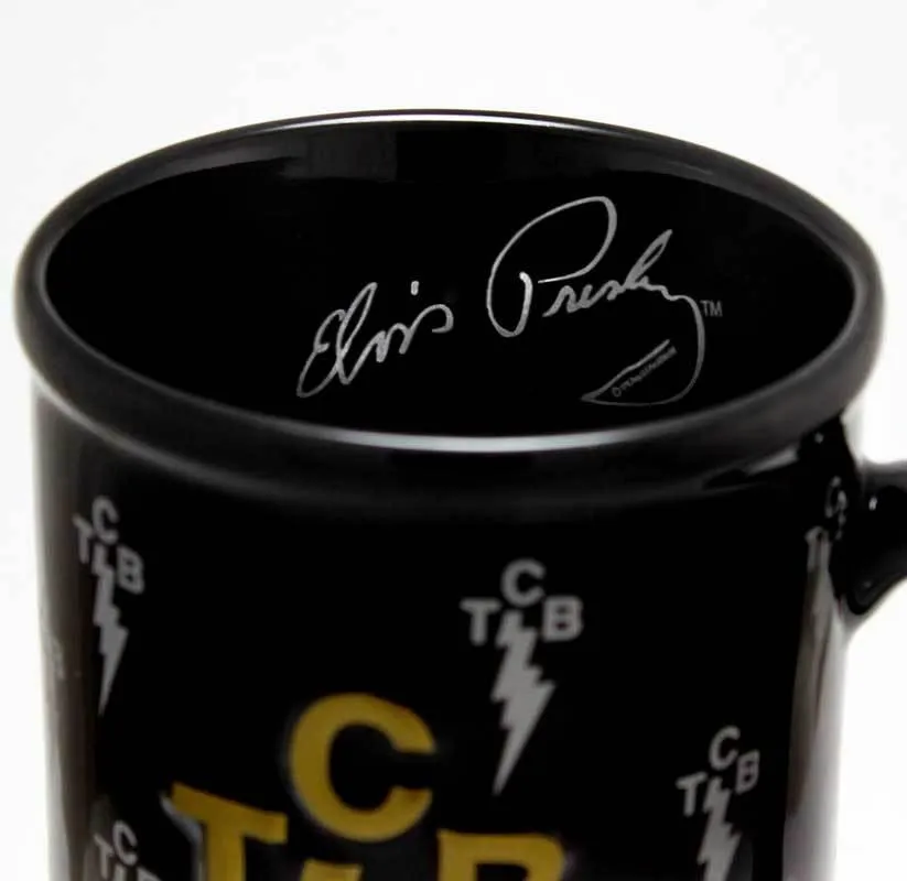 TCB Black 3-D Mug