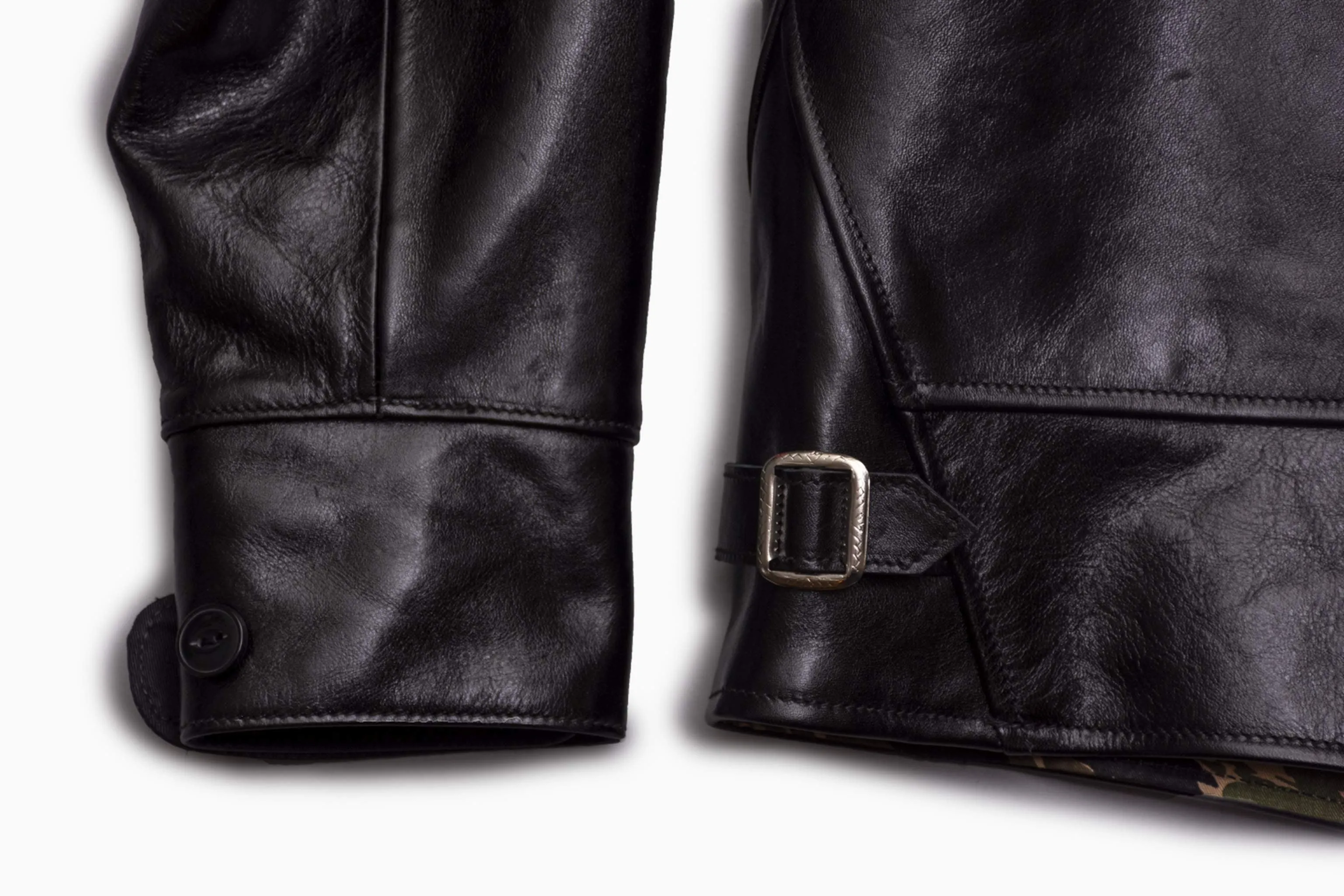 The Heron A-1 - Black Shinki Horsehide Oil Finish