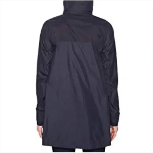 The North Face Womens Flychute Wind Resistant Navy A-Line Jacket Size Medium