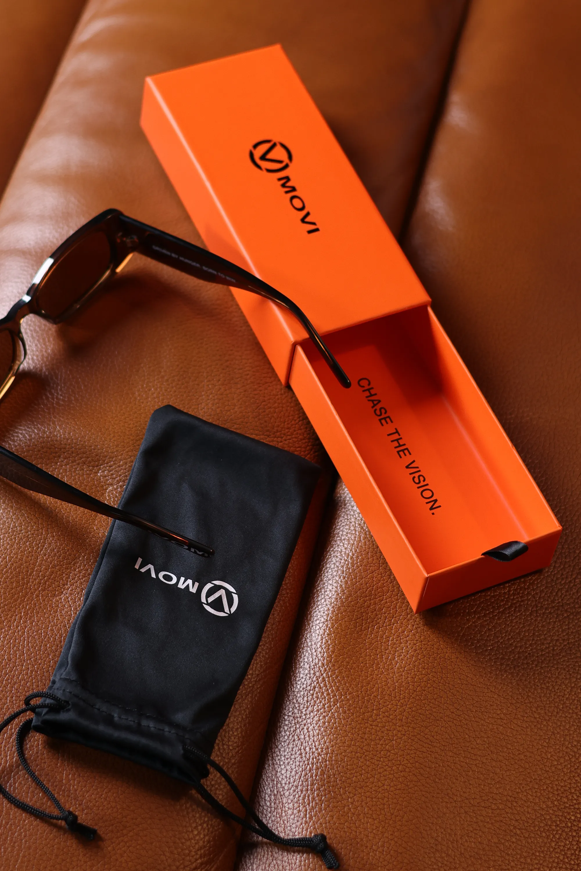 THE VISION SUNGLASSES - SEPIA BROWN