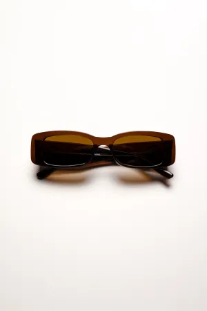 THE VISION SUNGLASSES - SEPIA BROWN