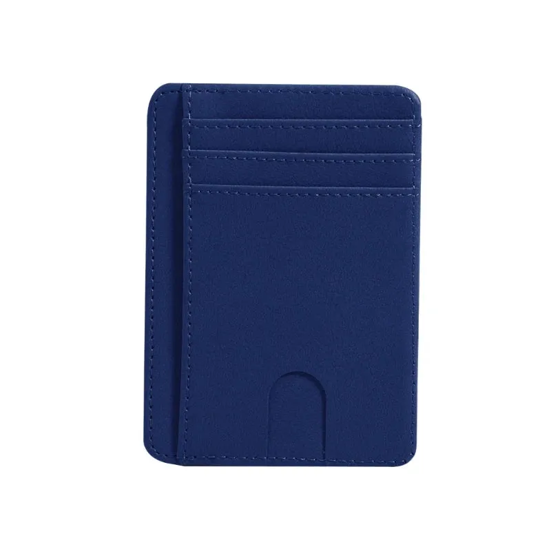 THINKTHENDO Slim RFID Blocking Leather Wallet Credit ID Card Holder Purse Money Case for Men Women 2020 Fashion Bag 11.5x8x0.5cm