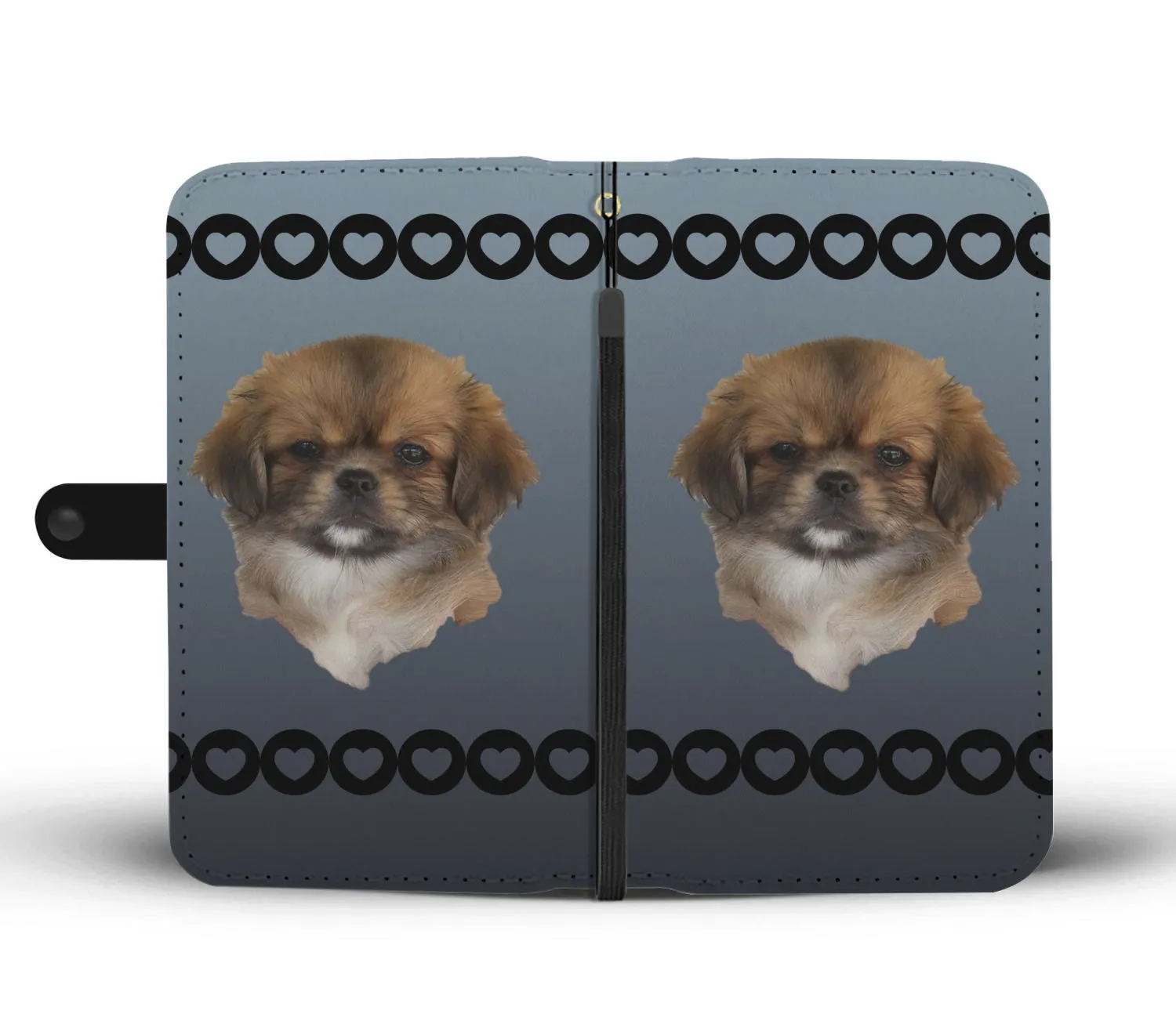 Tibetan Spaniel Puppy Phone Case Wallet