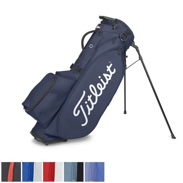 Titleist Players 5 Stand Bag Black/Black/Red (TB23SX8-006)